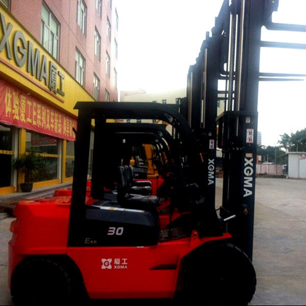 3 Ton Side Shift Forklift , Electric Lifts For Warehouse Energy Saving Hydraulic System